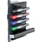 Quartet Accessory Caddy, 4-Markers, 1-Eraser, Black QRT85377 - alternate 3
